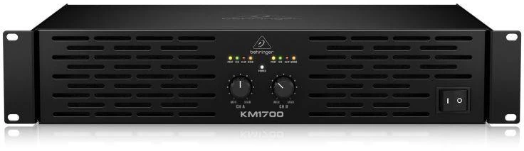 Behringer KM1700 garso stiprintuvas, skirtas pasirodymams ir scenai, juodas