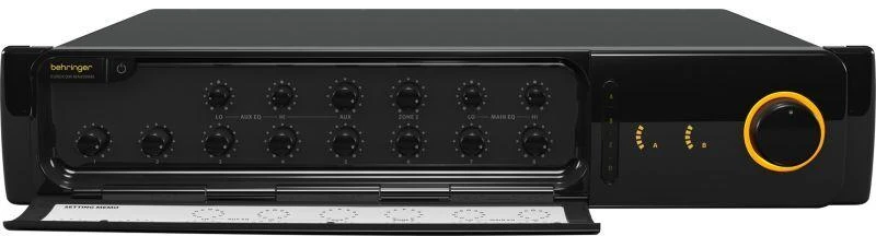 SDK Behringer MA6000M garso stiprintuvas Pasirodymai / scena Juoda