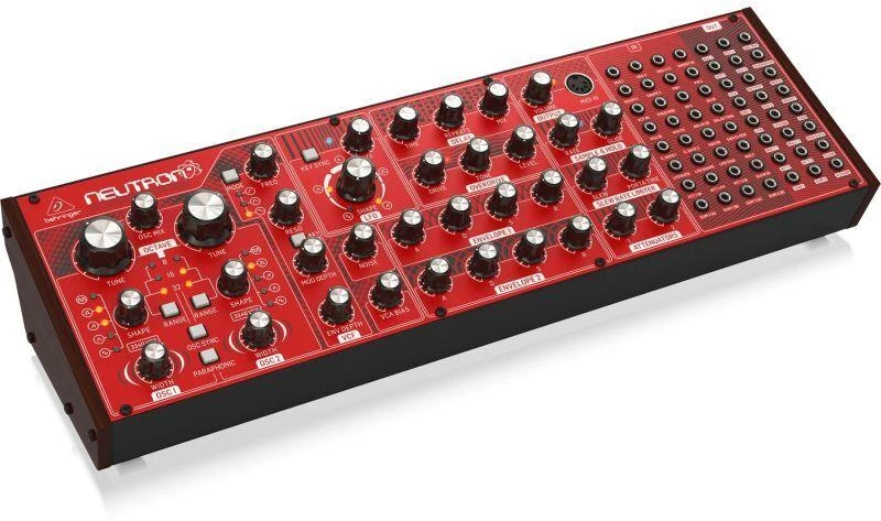 Behringer NEUTRON analoginis sintezatorius, raudonas
