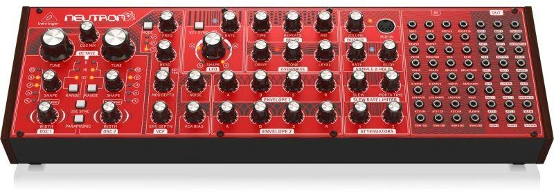 Behringer NEUTRON analoginis sintezatorius, raudonas
