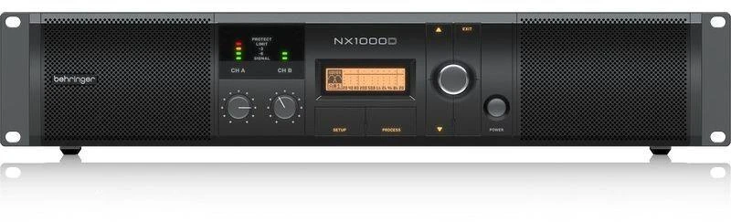 Behringer NX1000D garso stiprintuvas Pasirodymai / scena Juoda