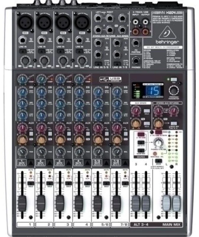 Behringer X1204USB - Garso maišytuvas