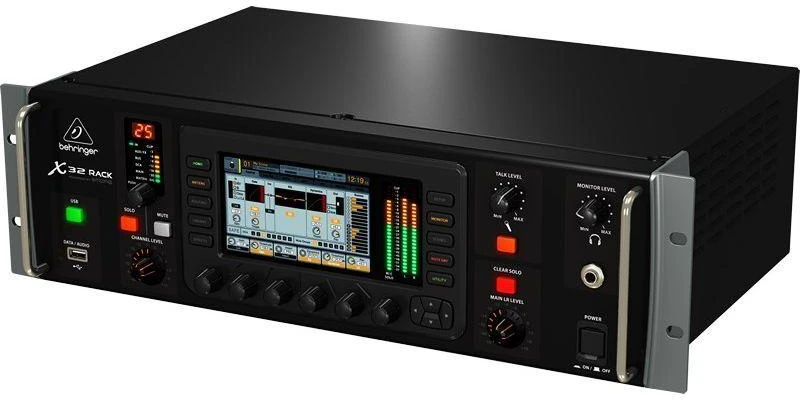Behringer X32 Rack 40 kanalai 10 – 22000 Hz Juoda