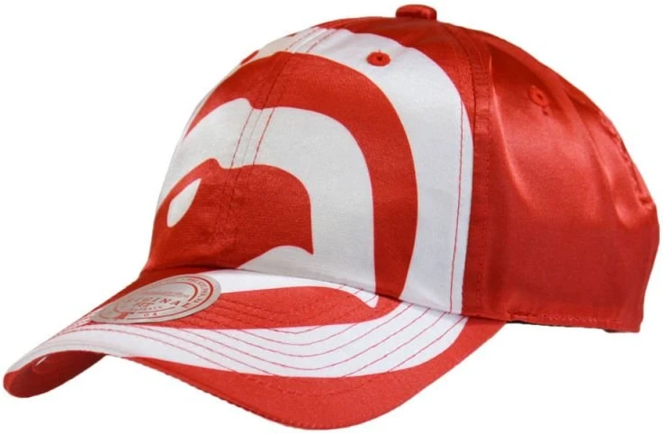 Beisbolo kepurė Atlanta Hawks Mitchell & Ness, raudona ir balta