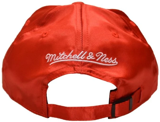 Beisbolo kepurė Chicago Bulls Mitchell & Ness, raudona ir balta