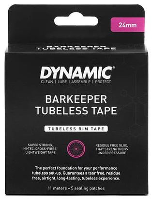 Bekamerinio ratlankio juosta Barkeeper Tubeless Tape 24 mm Dynamic