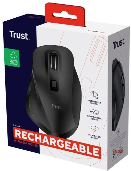 Pelė TRUST FYDA Wireless ECO
