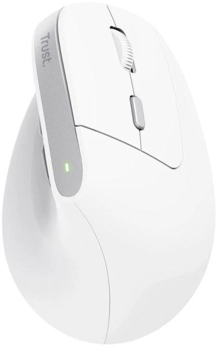 Trust Bayo II - Ergonomic Belaidė pelė (baltas)