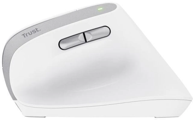 Trust Bayo II - Ergonomic Belaidė pelė (baltas)