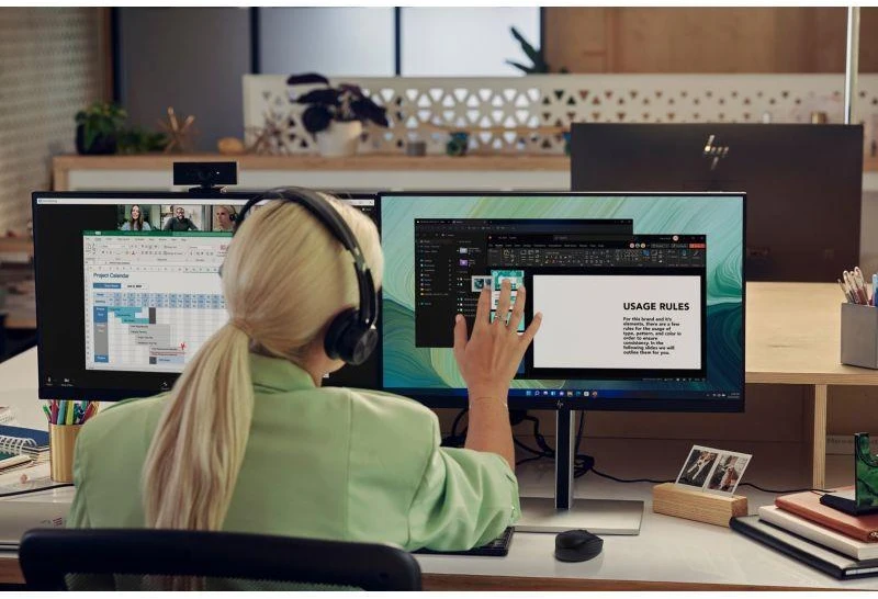 Pelė Hewlett Packard (HP) Myszka HP 710 belaidė juoda