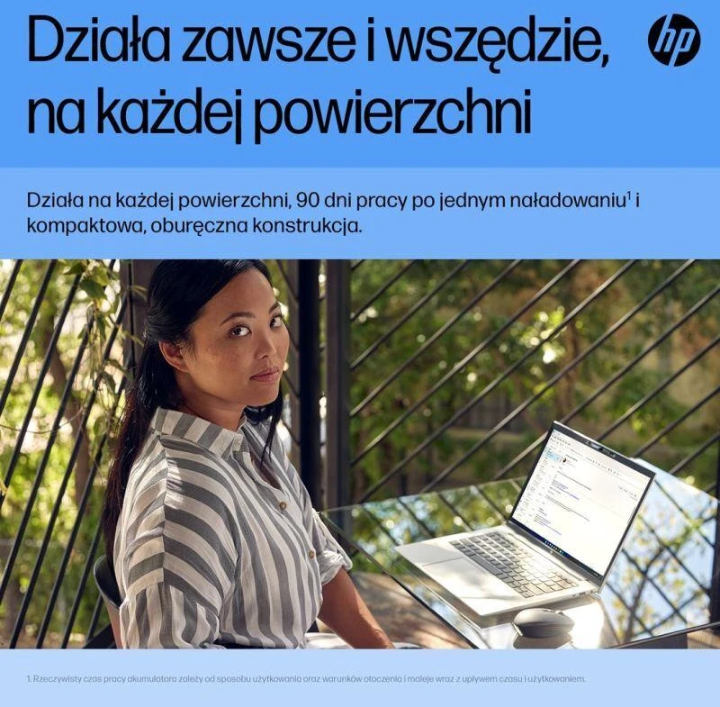 Pelė Hewlett Packard (HP) Myszka HP 710 belaidė juoda