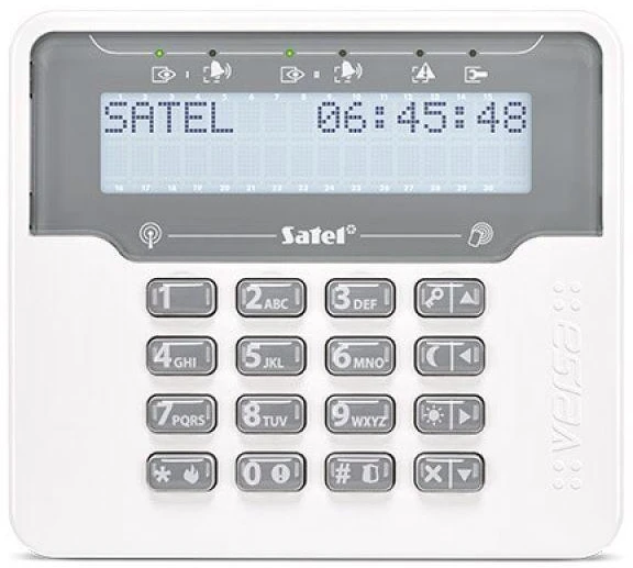 BELAIDĖ KLAVAITŪRA RFID VERSA-KWRL2 ABAX/ABAX2 SATEL