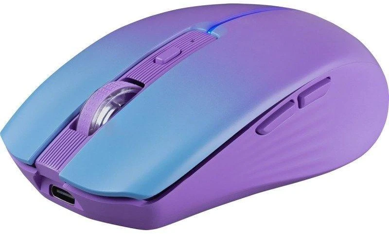 Pelė DEFENDER MYSTERY MM-301 RF+BT PURPLE 1600dpi 6P