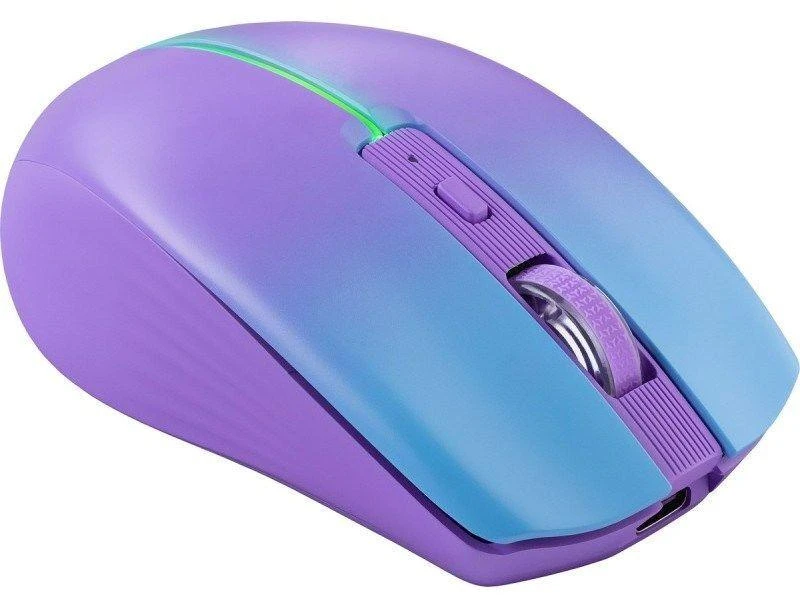 Pelė DEFENDER MYSTERY MM-301 RF+BT PURPLE 1600dpi 6P