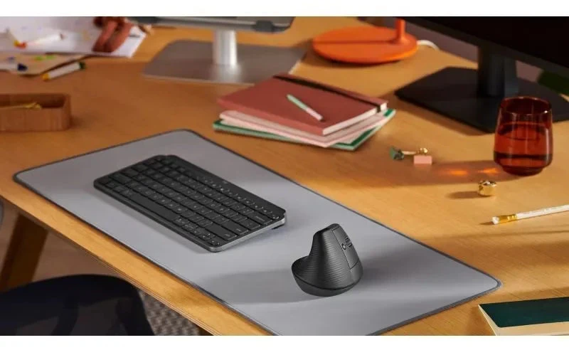 Belaidė pelė Logitech Lift, Grafito spalvos