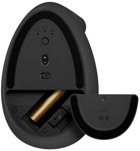 Belaidė pelė Logitech Lift, Grafito spalvos