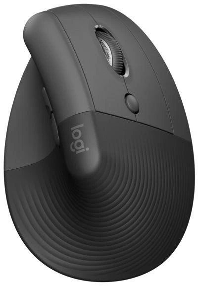 Belaidė pelė Logitech Lift, Grafito spalvos