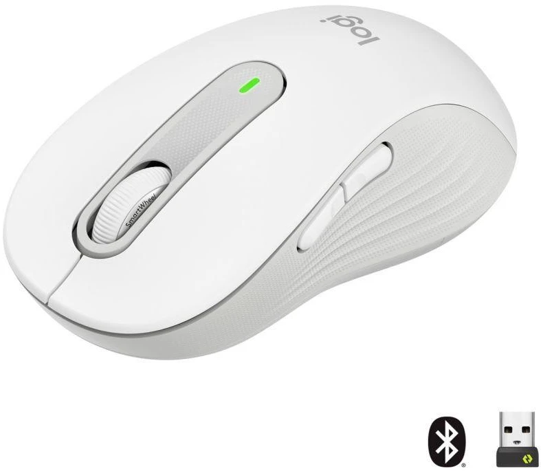 Belaidė pelė Logitech Signature M650 L, balkšva