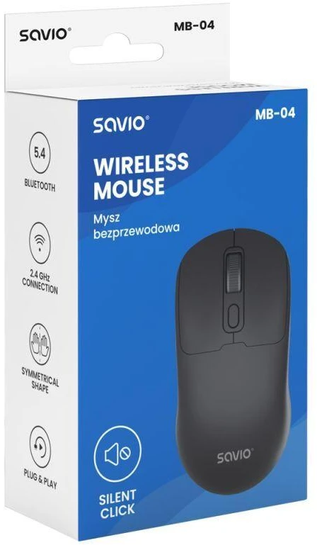 BELAIDĖ PELĖ SAVIO BT 2.4 GHZ MB-04