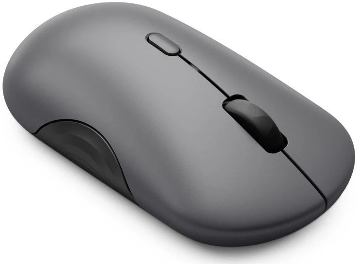 Belaidė tyli „Lenovo 700“ pelė keliems įrenginiams (pilka „Luna Gray“ spalva)