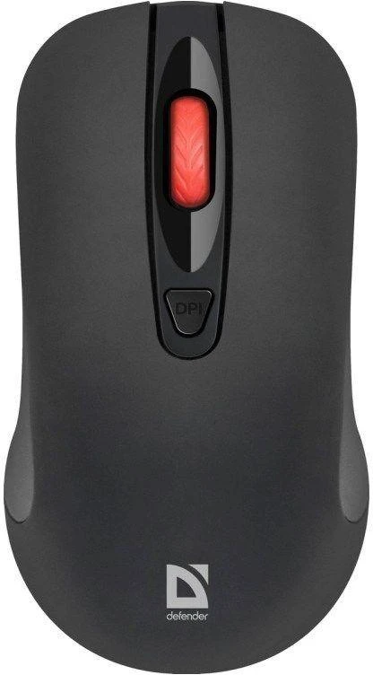 Pelė DEFENDER NEXUS MS-195 RF SILENT Juodas