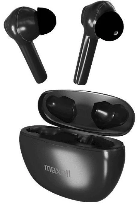 Belaidės Ausinės - Maxell Dynamic+ Su Įkrovimo Dėklu