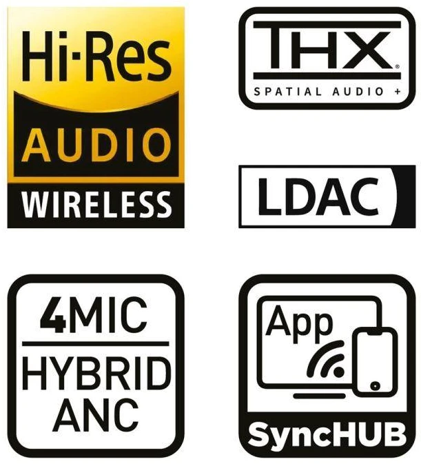 Ausinės Hator Hyperpunk 3 Belaidės ANC ESH16 balta