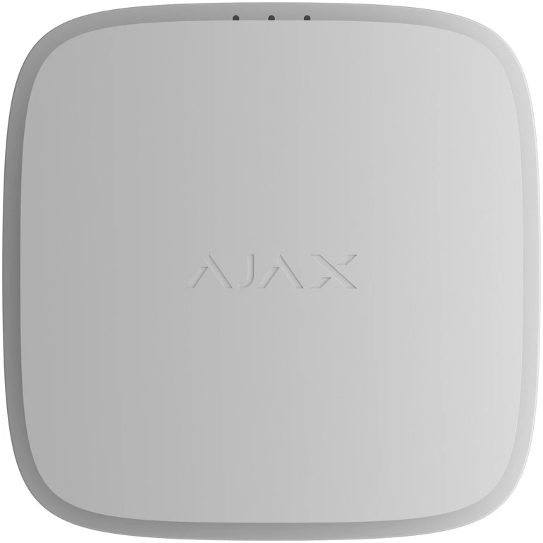 Belaidis dūmų jutiklis Ajax EN54 FireProtect 119919.276.WH1 (baltas, su sirena)