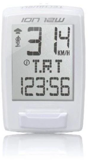Belaidis dviračio kompiuteris TECHWELL ION-12W, juodas