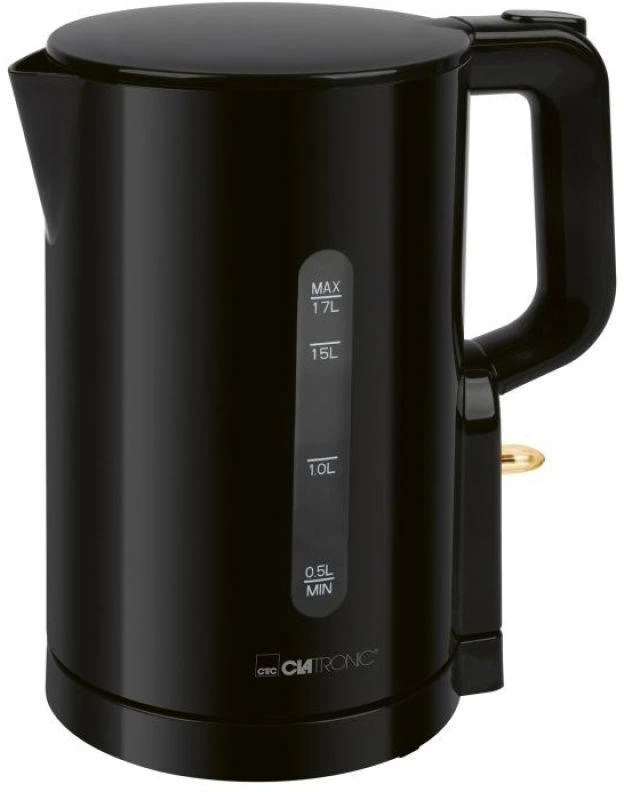 Clatronic WK 3835 electric virdulys 1.7 L 2200 W Juodas
