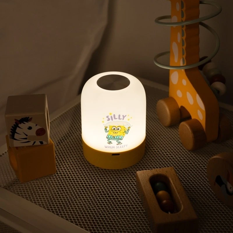 ERIK Belaidis LED naktinis šviestuvas Spongebob su USB-C