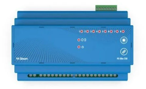Tchibo Belaidis siųstuvas ant DIN bėgelio, mėlynas, PS-08 230 Tech Controllers