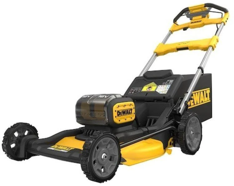 DEWALT savaeigė vejapjovė DCMWSP156N, 2x18v, 53cm be akumuliatorių ir kroviklio