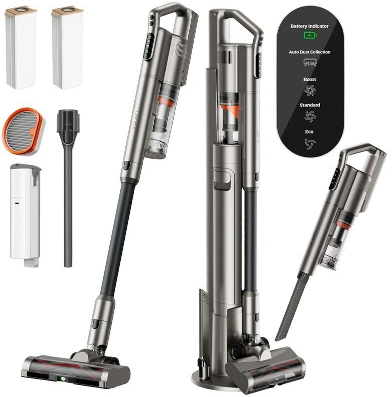 UWANT V500 belaidis vertikalus dulkių siurblys – pilkas