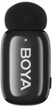 Mikrofony BOYA mini 2-01 belaidės 2.4GHz USB-C - juoda