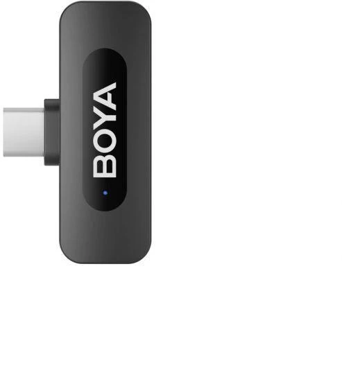 Mikrofonas BOYA BY-V10 V2.0 belaidis 2.4GHz - juoda