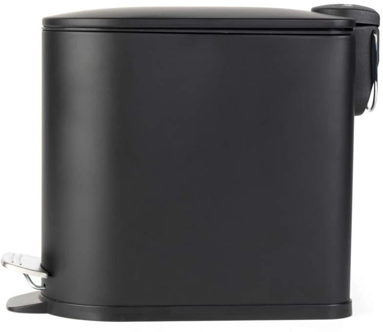 Beldray Slimline D formos pedalinė šiukšliadėžė, 5 l, juoda