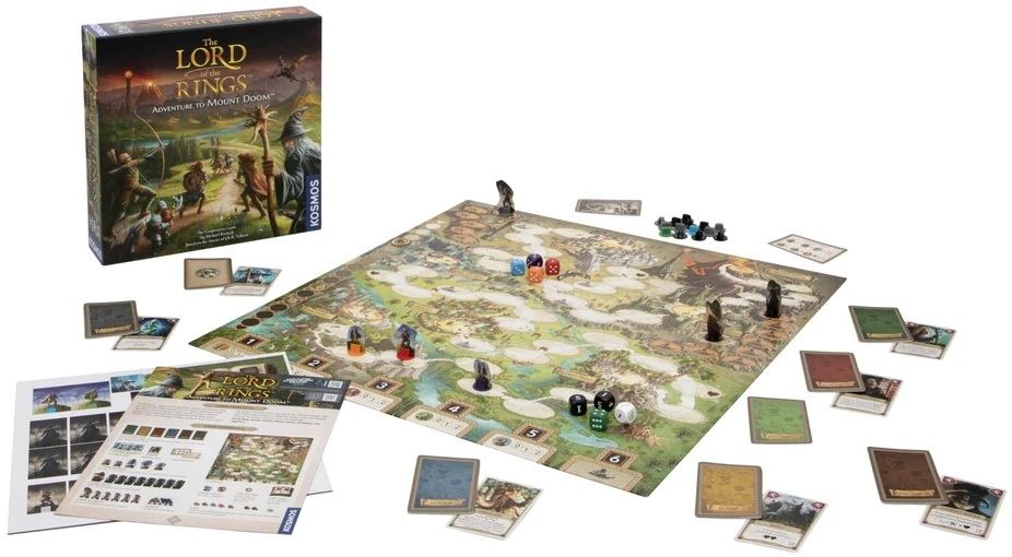 Bendradarbiavimo stalo žaidimas THE LORD OF THE RINGS: Adventure to Mount Doom