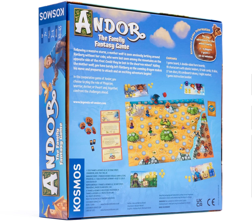 Bendradarbiavimo žaidimas „Andor“