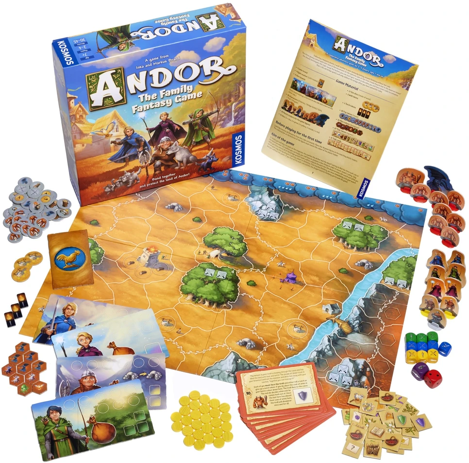 Bendradarbiavimo žaidimas „Andor“