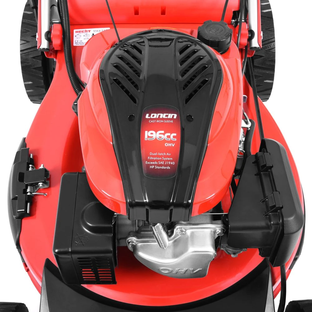 Benzininė vejapjovė HECHT 5564 SXE 5 in 1, 56 cm plotis