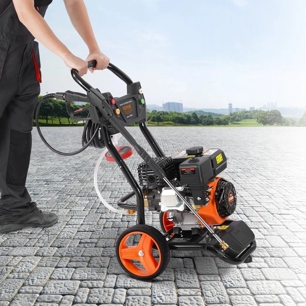 VEVOR Aukšto slėgio plovimo įrenginys automobiliams 3950 PSI
