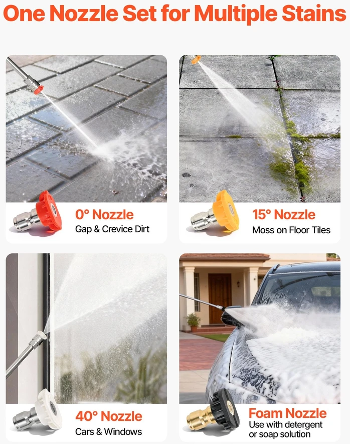 VEVOR 2900 PSI slėginis ploviklis
