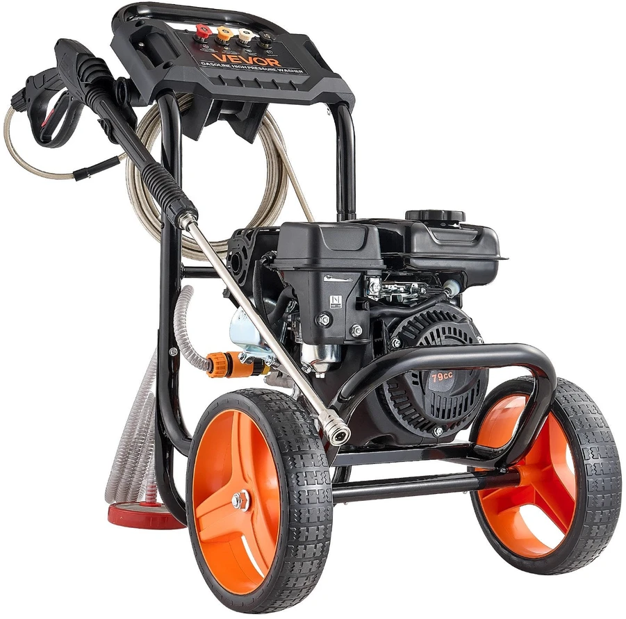 VEVOR Benzininis aukšto slėgio ploviklis 2900 PSI