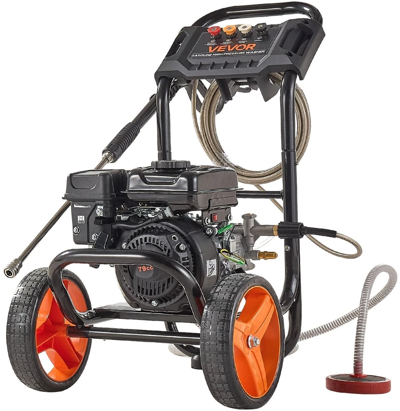 VEVOR Benzininis aukšto slėgio ploviklis 2900 PSI
