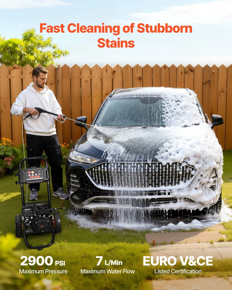 VEVOR 2900 PSI slėginis ploviklis