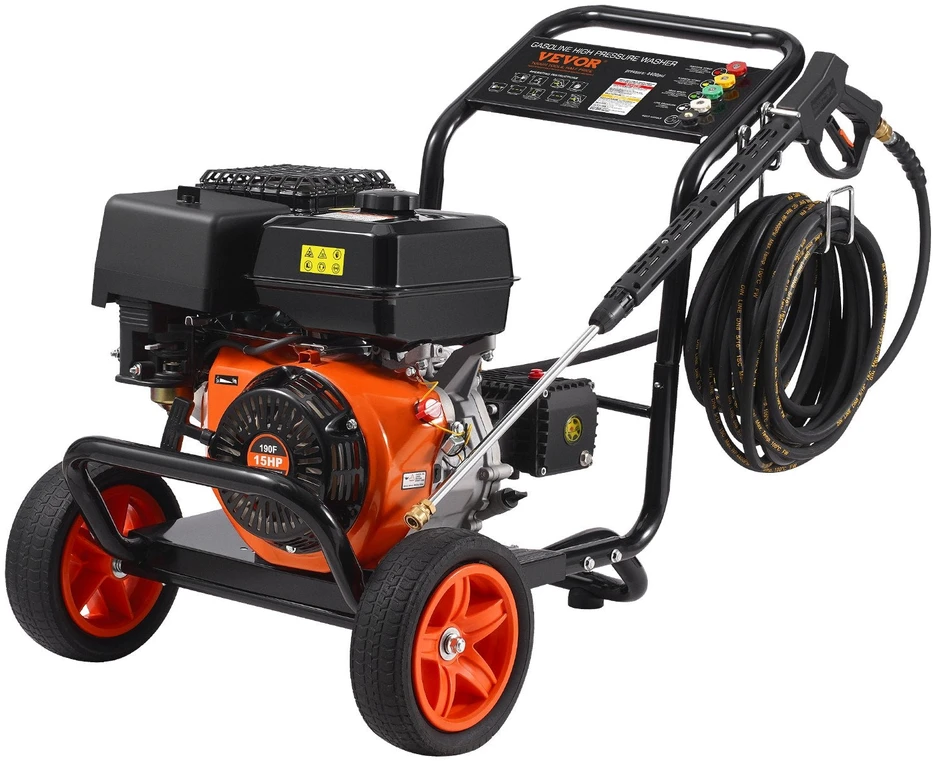 VEVOR Aukšto slėgio plovyklė automobiliams 4400 PSI