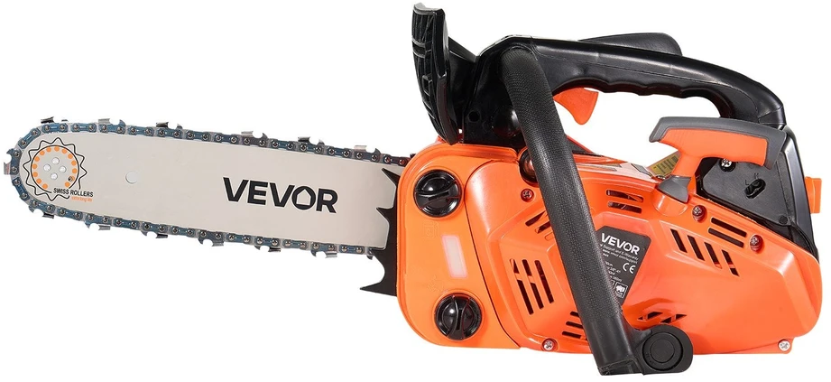 Vevor 25 cc benzininis grandininis pjūklas 12 cm medienai