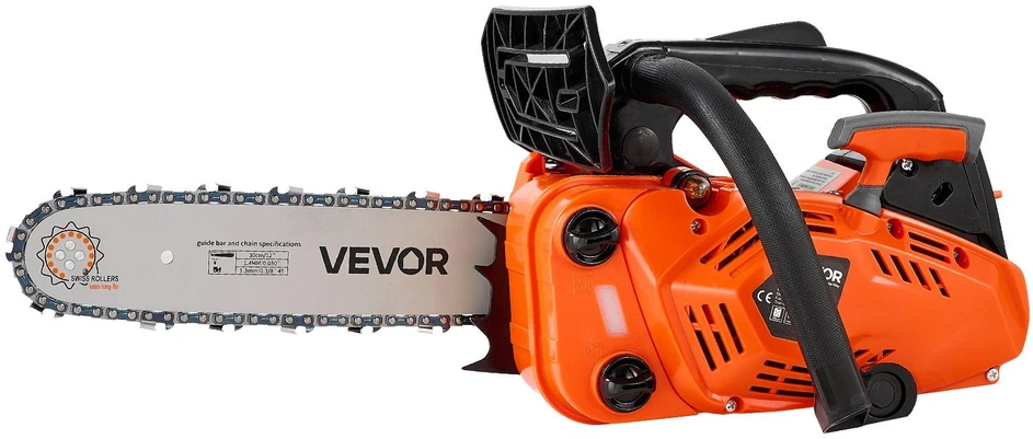 Benzininis grandininis pjūklas VEVOR OO-2500A, 25,4 cm³