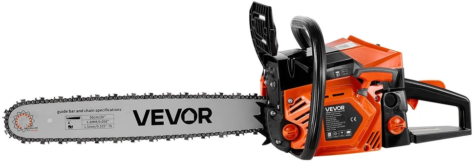 Benzininis grandininis pjūklas VEVOR OO-6200, 2.7 kW